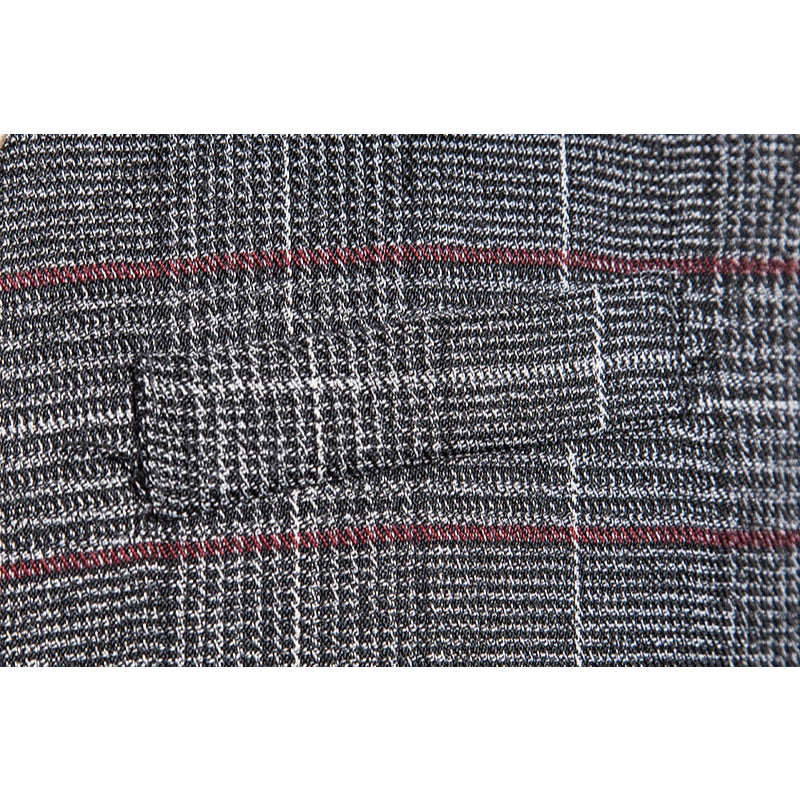 Men's Formal Plaid Suit Vest