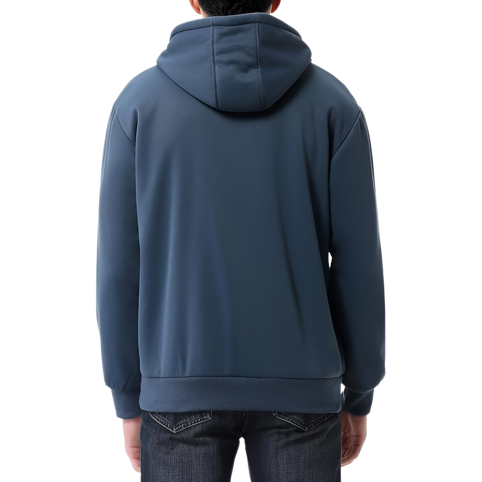 Men Fashion Hoodies Sweatshirts Loose Fit Heavyweight Quarter-Zip Sweatshirt Fleece-Lined Pullover