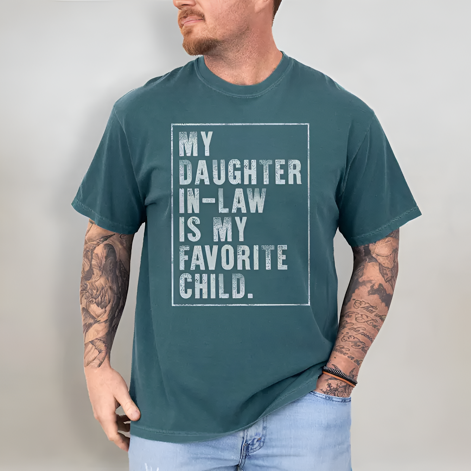 aughter-in-Law Shirt, Comfort Colors Dad Tee