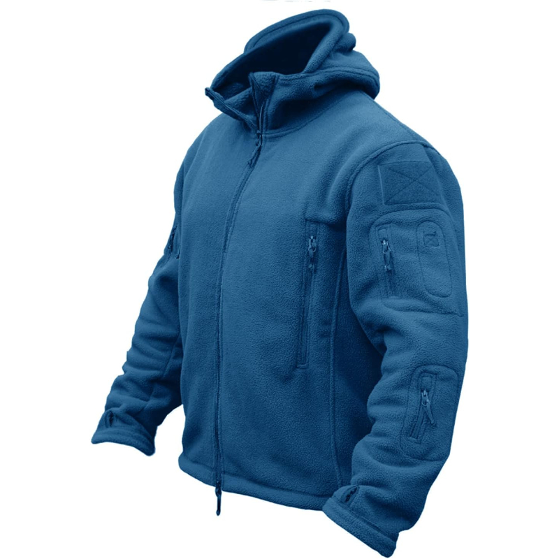 Tactical Fleece Warm Hooded Coat For Men