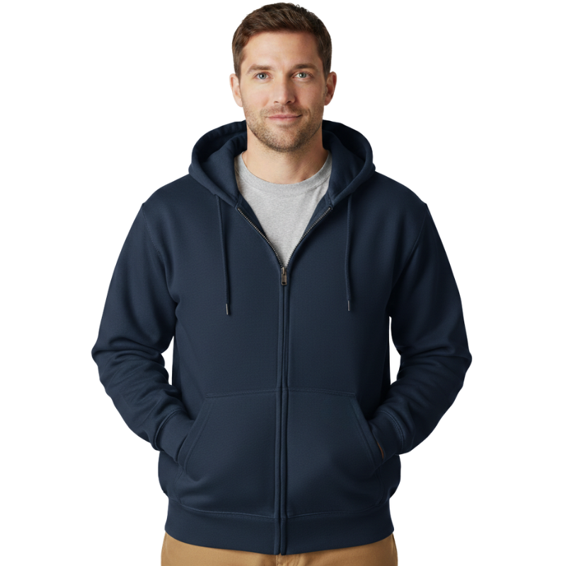 Full Zip Sweatshirt For Men
