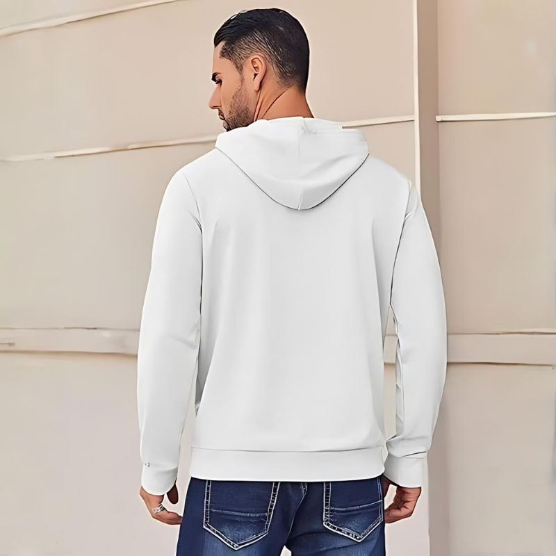 Mens Hoodies Pullover Long Sleeve Casual Fashion Sweatshirts Drawstring Gym Hooded Shirt with Kanga Pocket