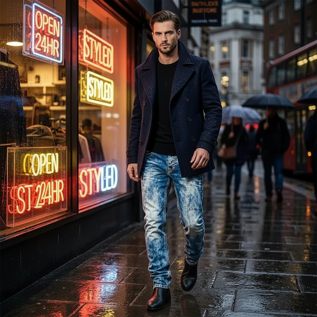 Casual Fit Denim Jeans For Everyday Wear