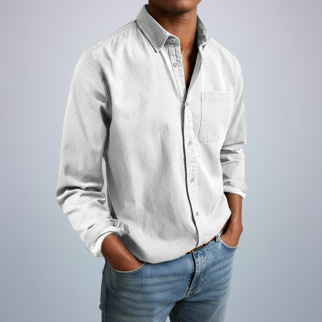 Long Sleeve Shirt With Tailored Fit