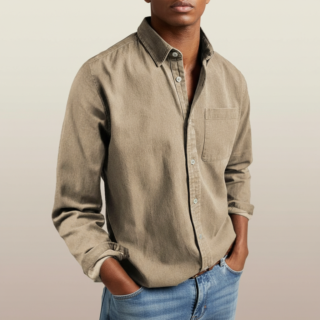 Long Sleeve Shirt With Tailored Fit
