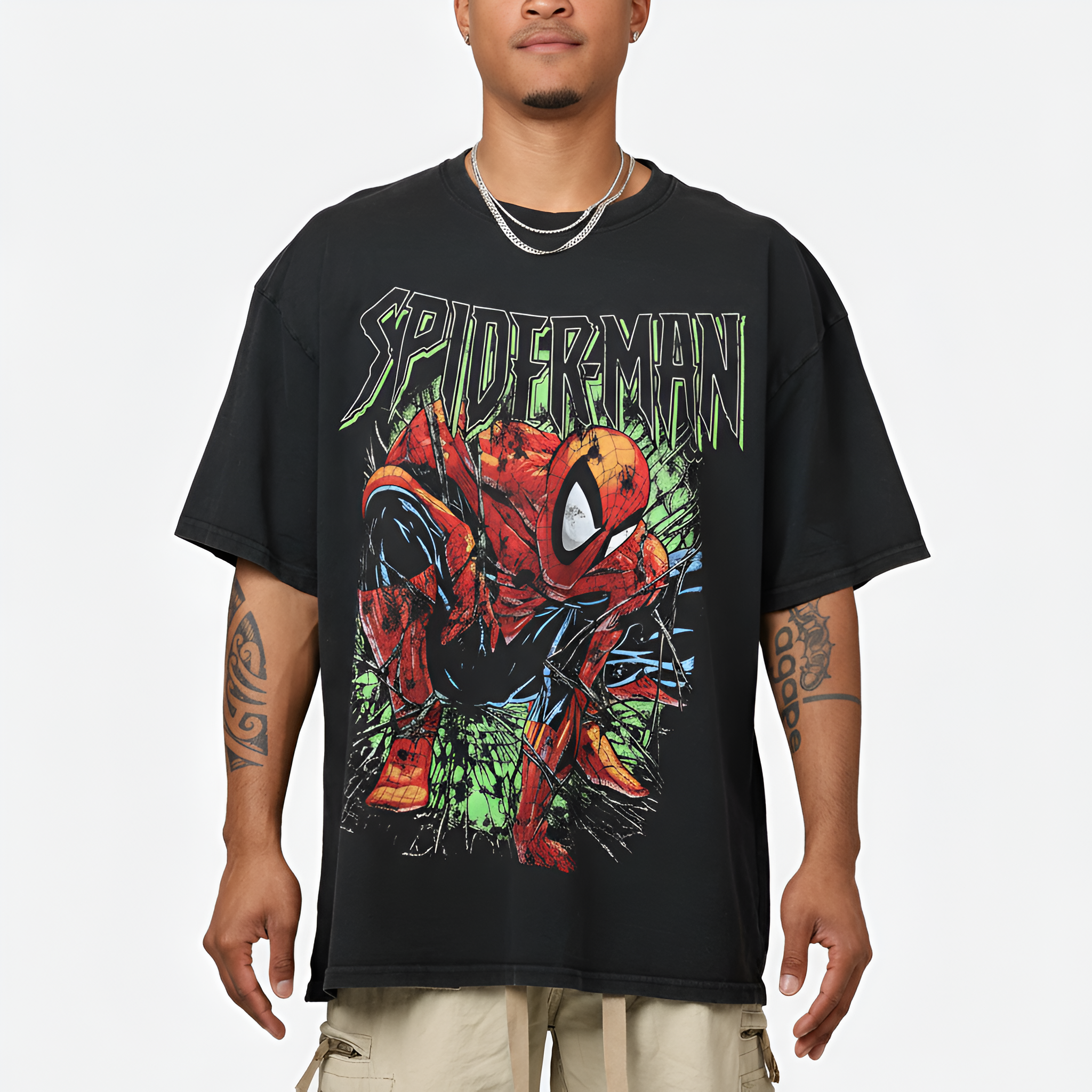 Marvel Spider-Man T-Shirt Black