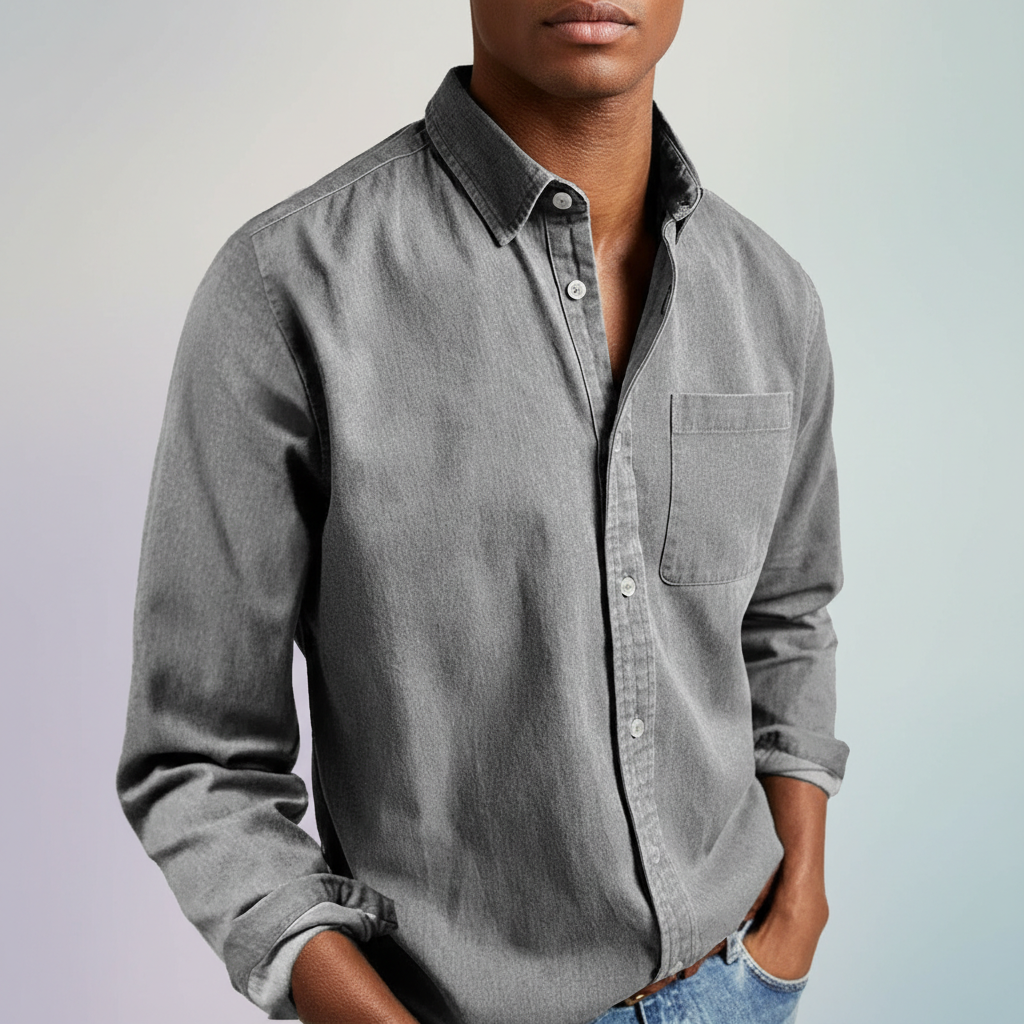 Long Sleeve Shirt With Tailored Fit