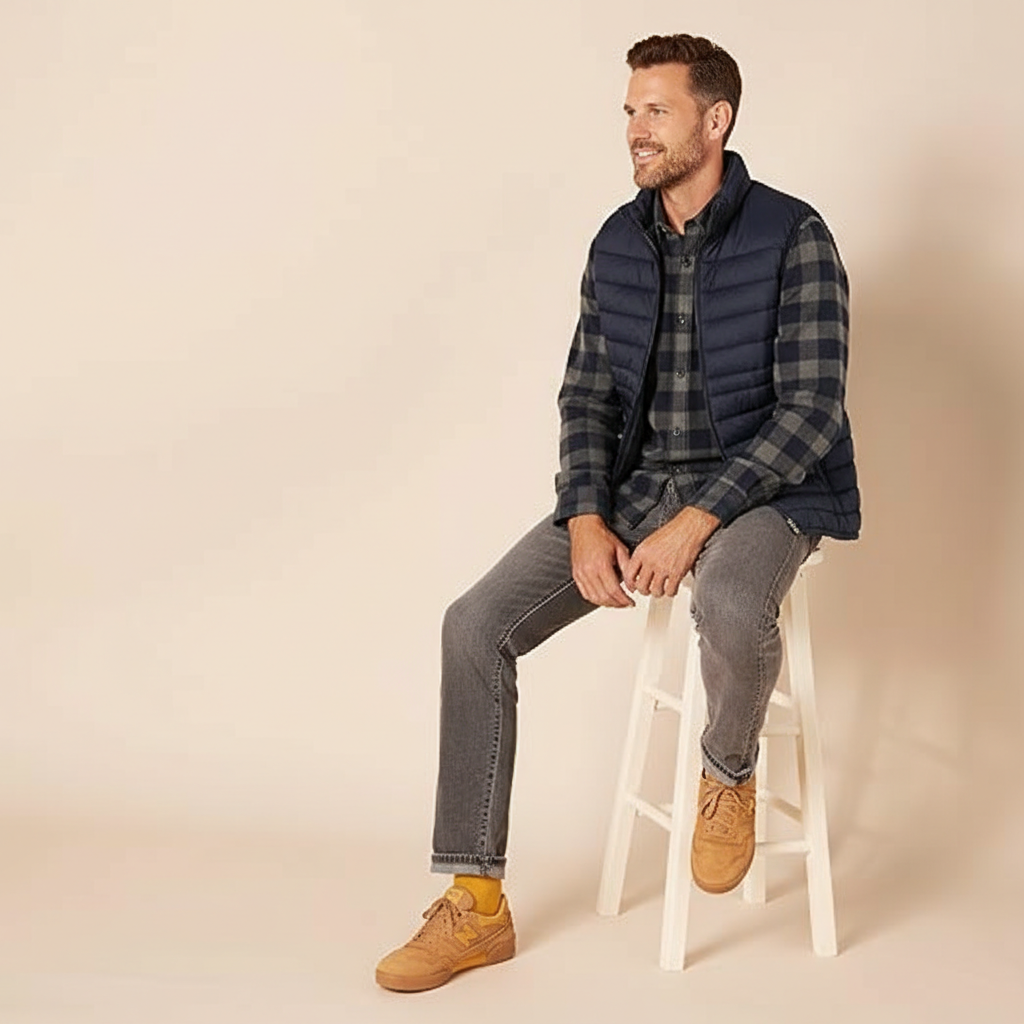 Water-Resistant Packable Puffer Jacket