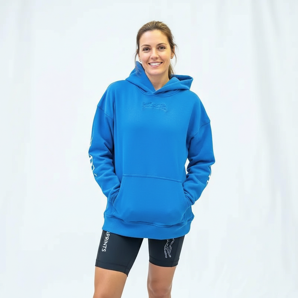 Run Club Back Print Pullover Hoodie