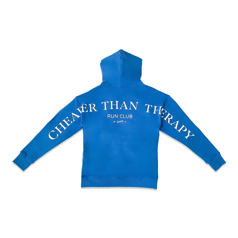Run Club Back Print Pullover Hoodie