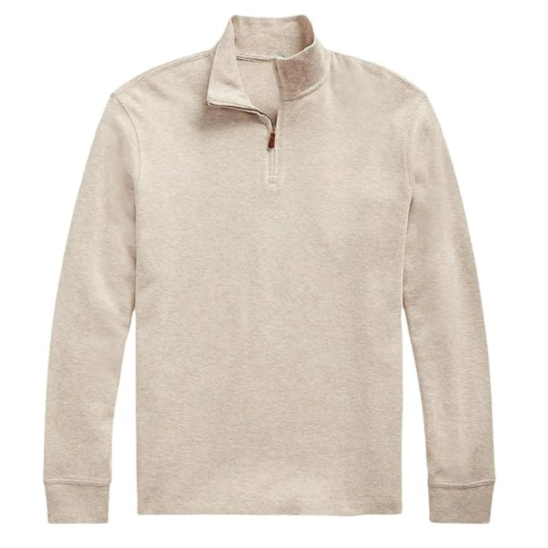 Classic Estate Rib Quarter Zip Pullover Sweater