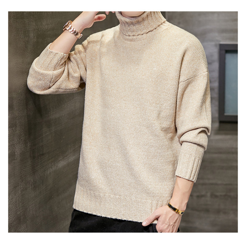 Men's Knitted Full Sleeve Pullover Sweater