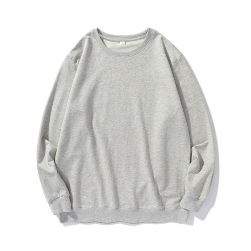 Men Solid O Neck Casual Comfortable Sweatshirts