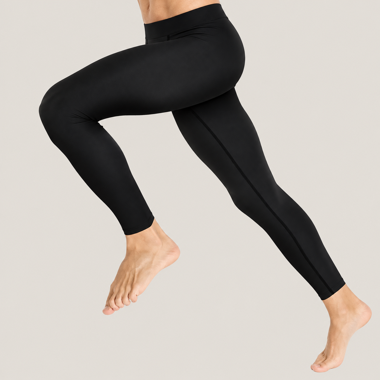 Pack of 5 Fleece Lined Thermal Compression Pants for Men