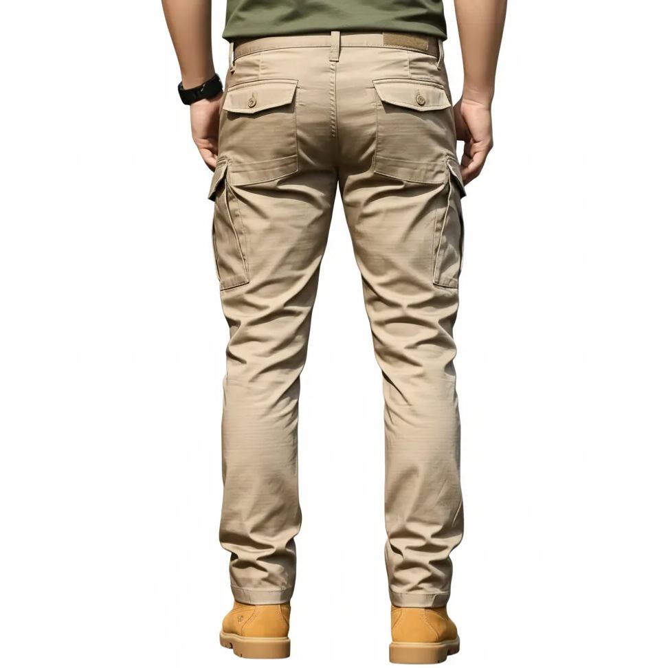 Tactical Cargo Pants With Multi Pocket Design