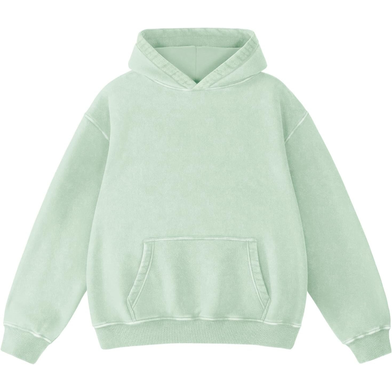 Acid Wash Hoodie Super Soft Sweatshirt for Mens Pullover Oversized Men's Fashion Hoodies & Sweatshirts Vintage Tops