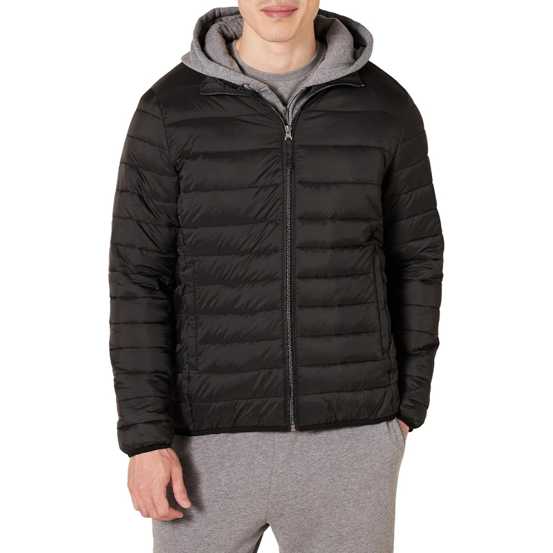 Packable Lightweight Water-Resistant Puffer Jacket