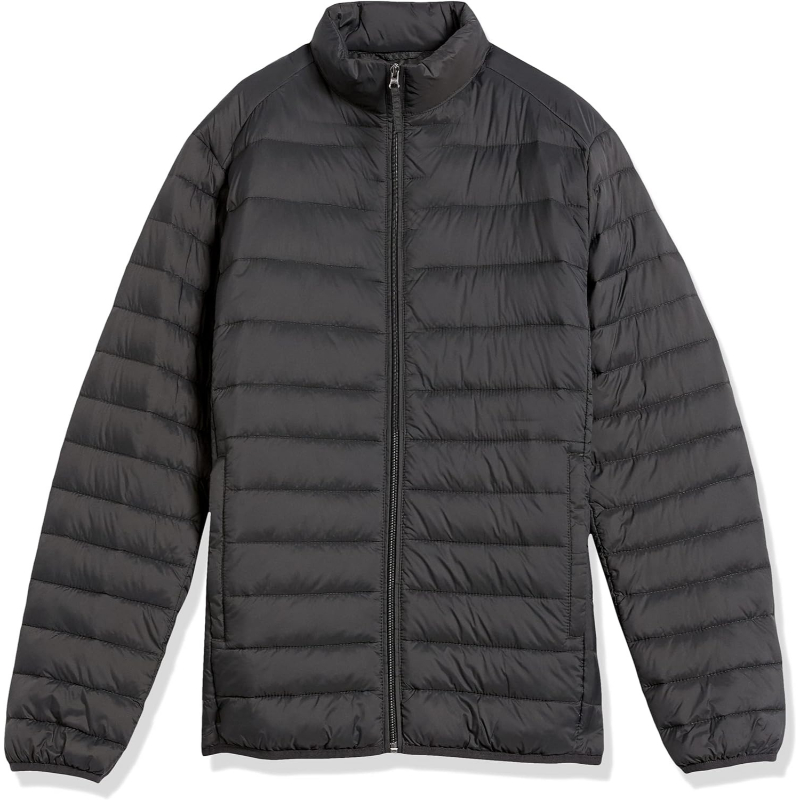 Packable Lightweight Water-Resistant Puffer Jacket