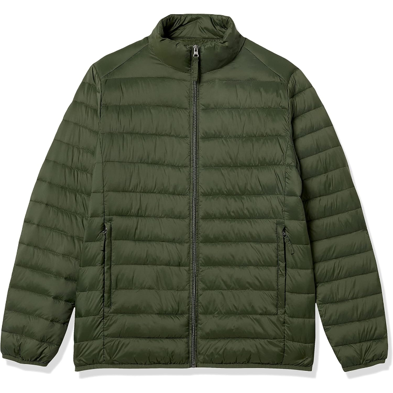 Packable Lightweight Water-Resistant Puffer Jacket