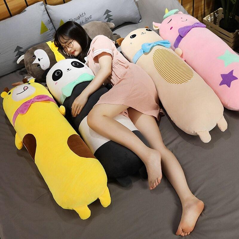 Huge Size Unicorn Cat Husky Plush