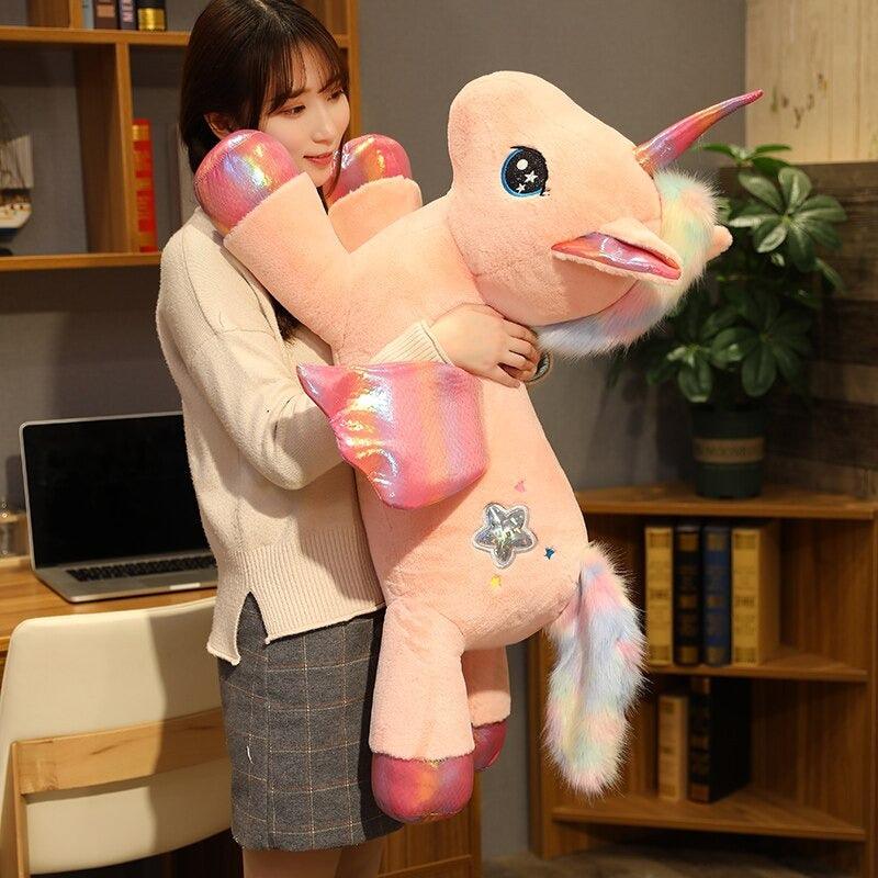 Star Lying Unicorn Plush