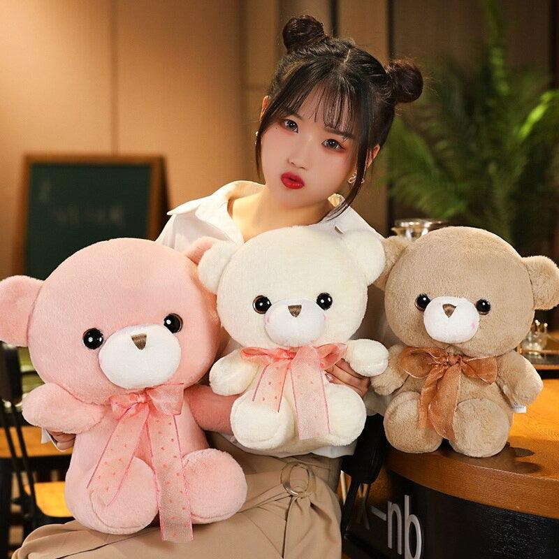 Dapper Bow Tie Bear Plush Teddy Toy For All Ages