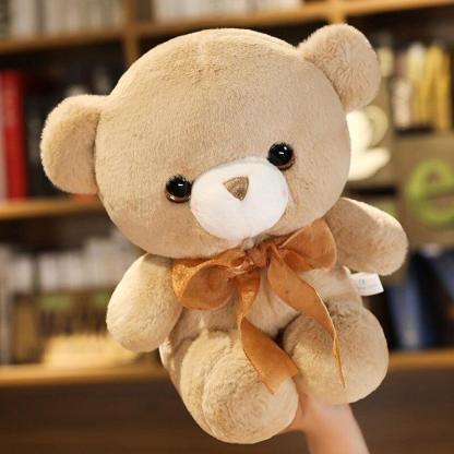 Dapper Bow Tie Bear Plush Teddy Toy For All Ages