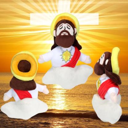 Christmas Jesus Plush Toy Religious Stuffed Doll Gift
