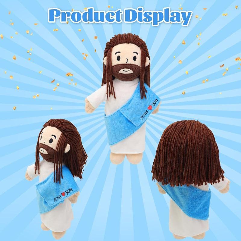 Jesus And Virgin Mary Plush Doll Stuffed Toy For Church