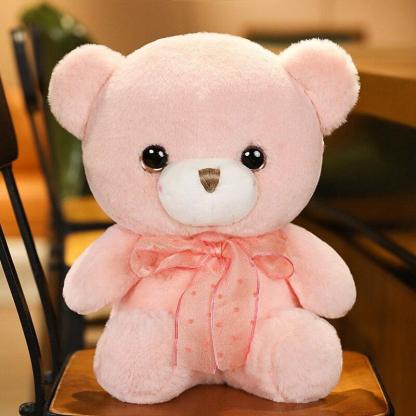 Dapper Bow Tie Bear Plush Teddy Toy For All Ages