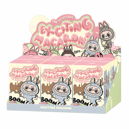 Labubu The Monsters Exciting Macaron Vinyl Face Blind Box