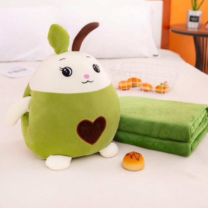 Animal Rabbit Mouse Cat Plush Pillow Toy For Soft Play