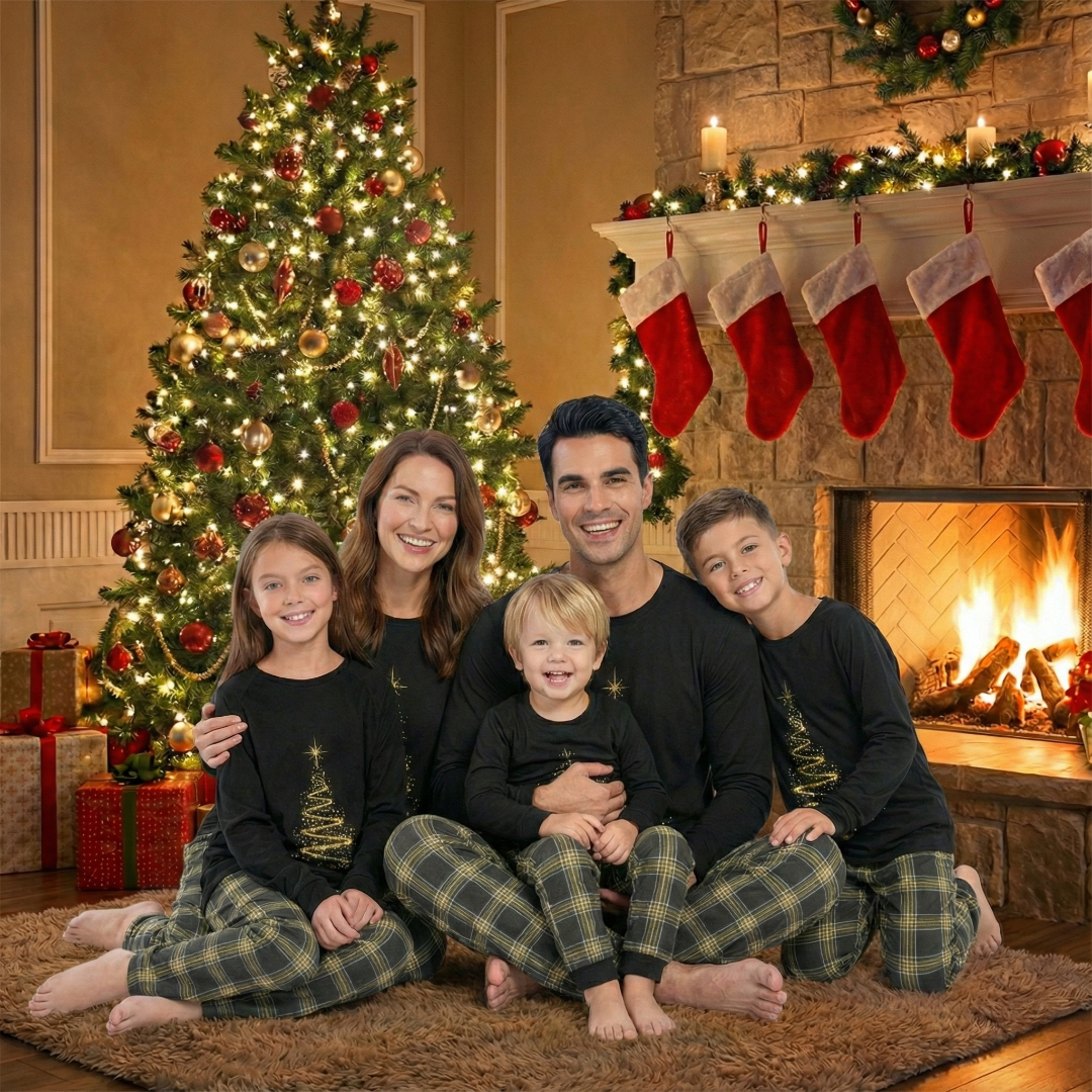  Christmas Pajamas Family Matching Sets