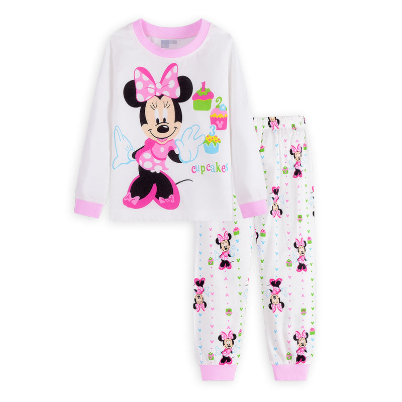 Mickey-Minnie Mouse Cosplay Pajama Set For Kids-Original Pajamas