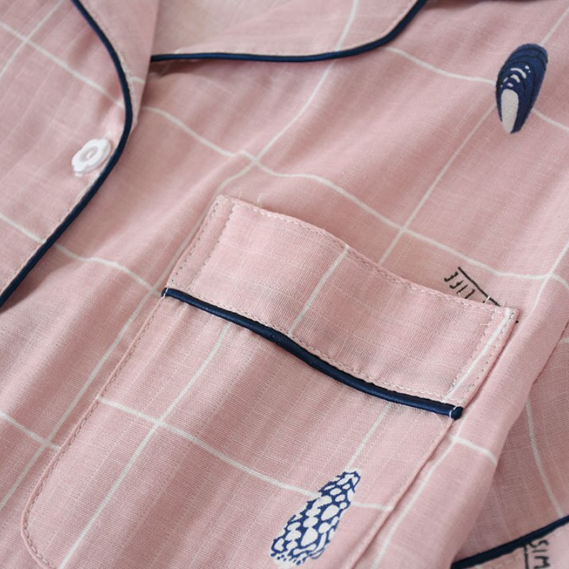 Summer Short Sleeved Pajama Suit-Original Pajamas