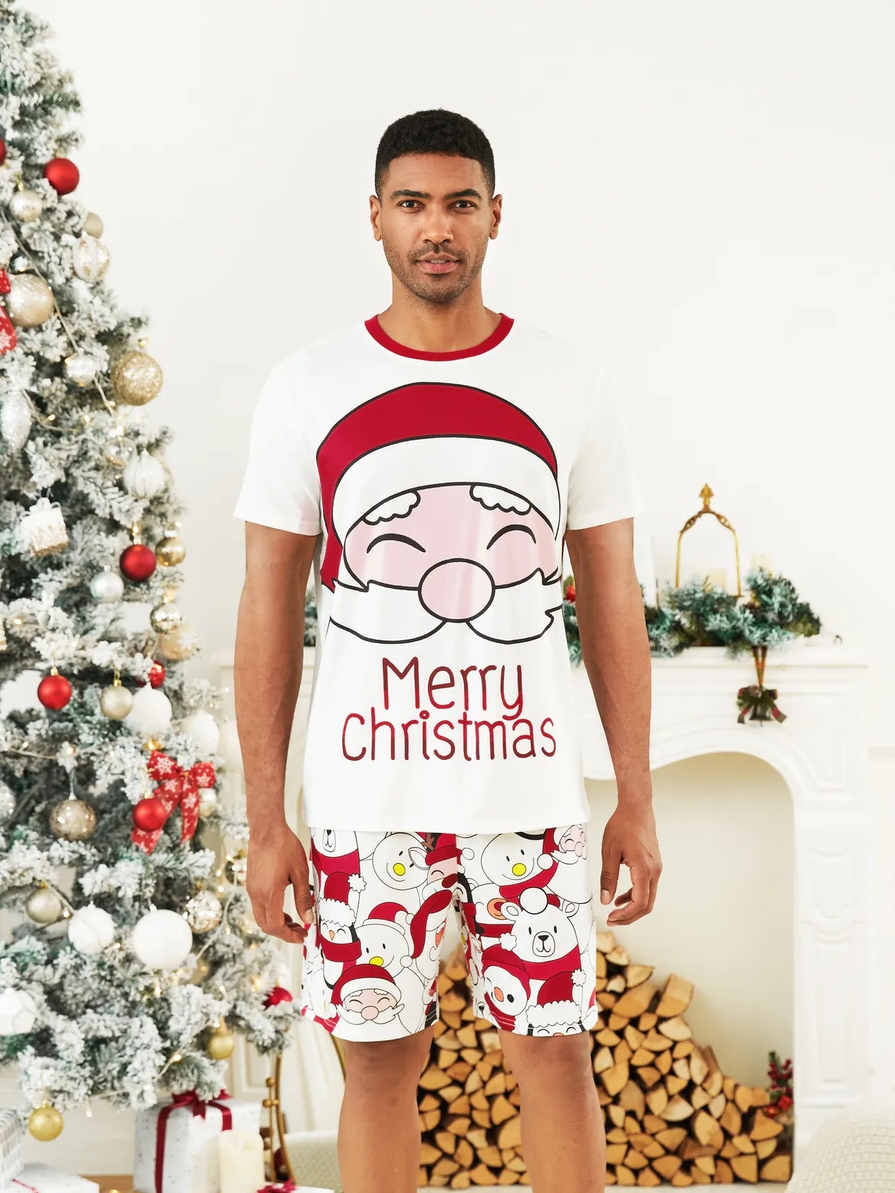 Christmas Pajama With Santa Family Matching Set-Original Pajamas