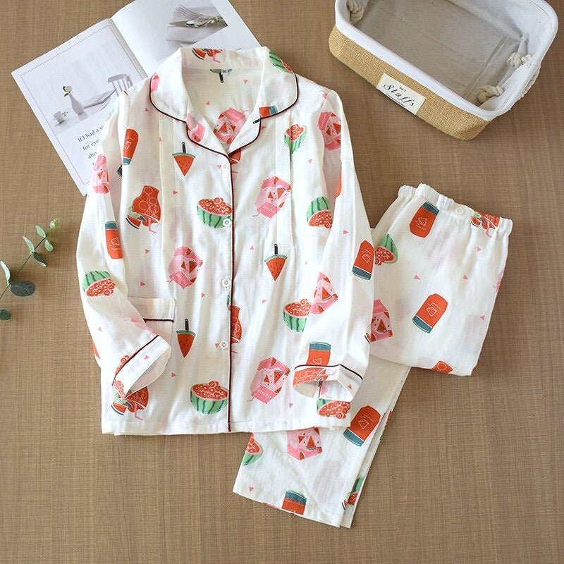 Floral Summer Pajamas-Original Pajamas