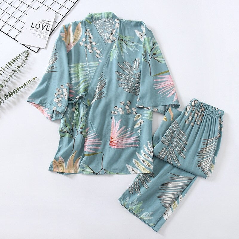 Japanese Style Trousers Pajamas-Original Pajamas