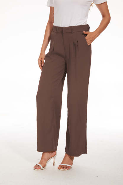 The Effortless Tailored Wide Leg Pants-Original Pajamas