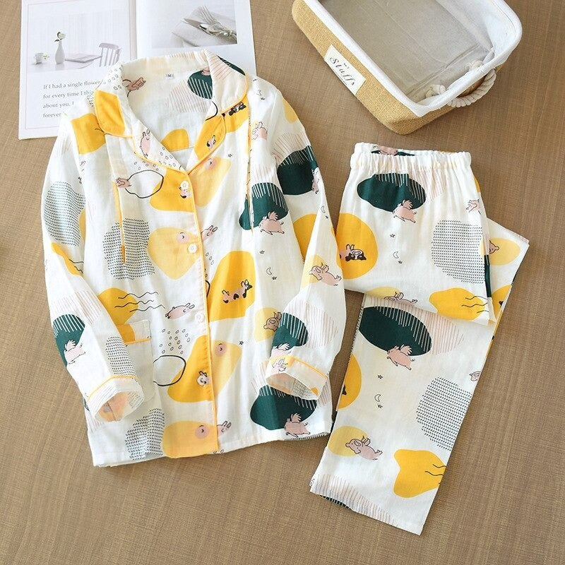 Floral Summer Pajamas-Original Pajamas