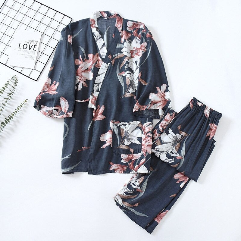 Japanese Style Trousers Pajamas-Original Pajamas