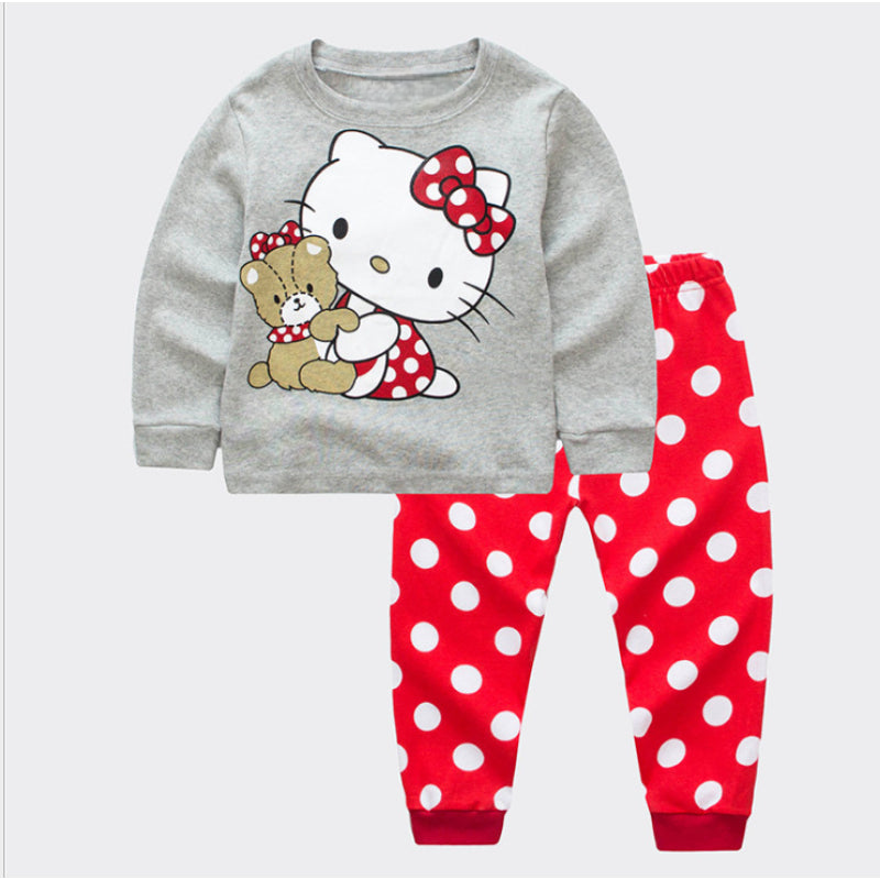 Hello Kitty Pajama Set For Kids