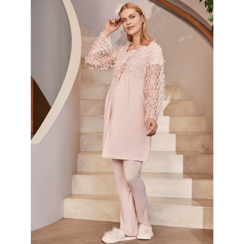 The Cotton Leaf Pregnancy Pajama Set Original Pajamas-Original Pajamas