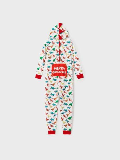 Christmas Family Pajamas With 3D Hooded Design-Original Pajamas