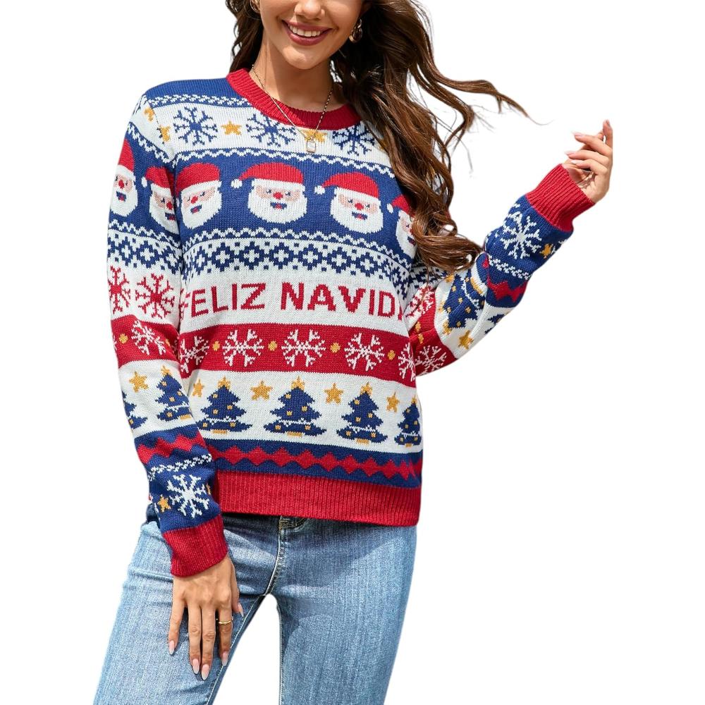 Embellished Winter Christmas Holiday Sweaters-Original Pajamas