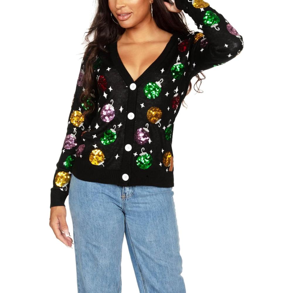 Holiday Sweaters with Festive Animal and Patterned Designs-Original Pajamas