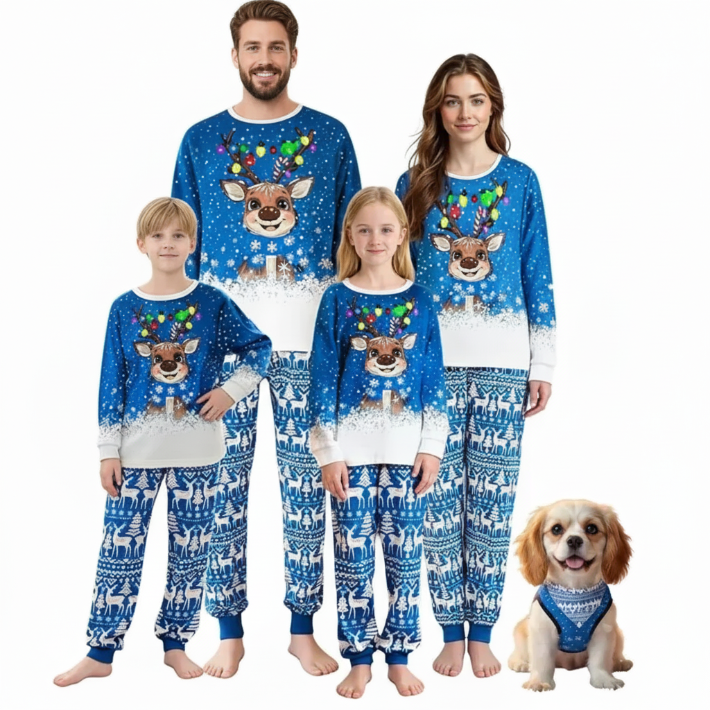 Family Christmas Matching Pajama Set 