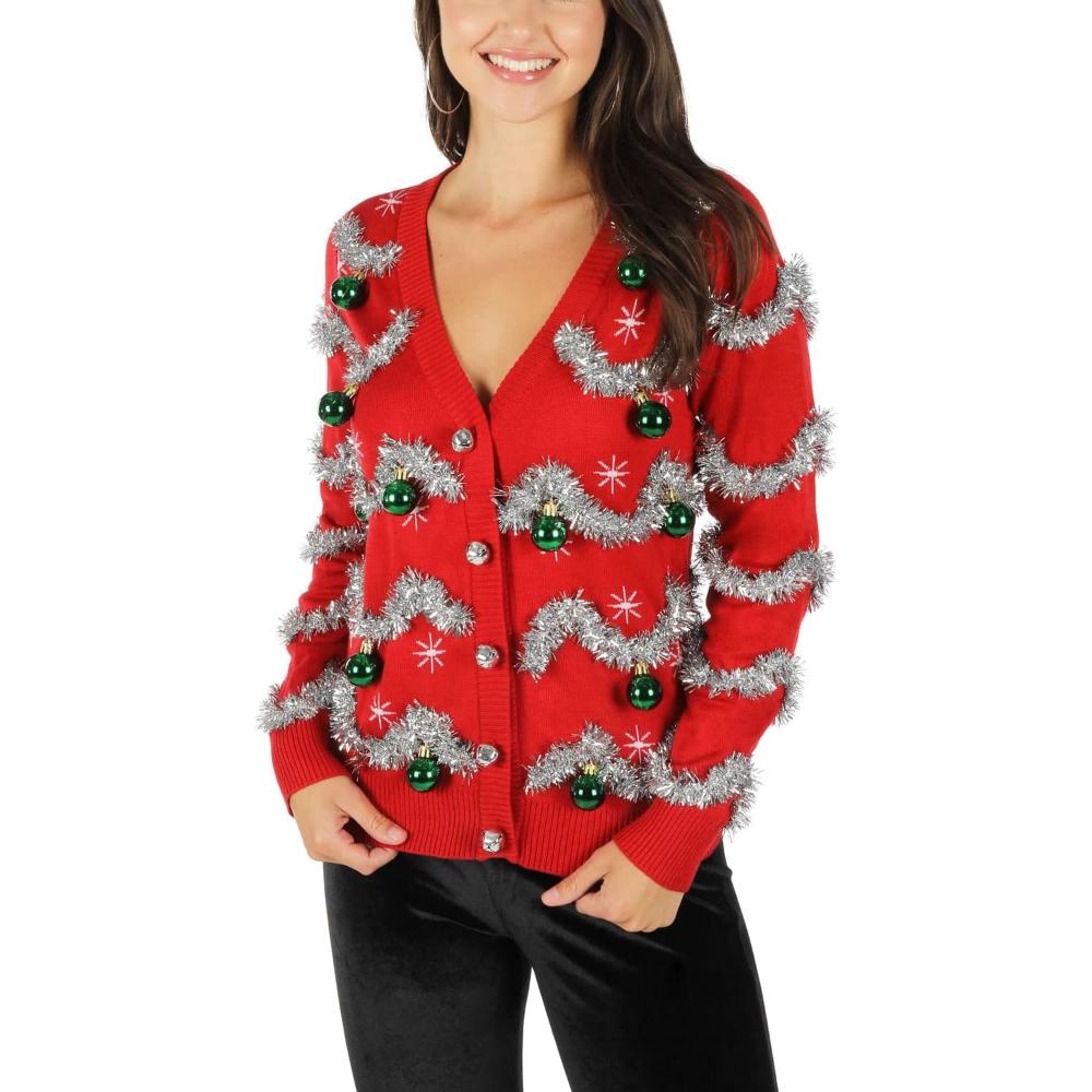 Holiday Sweaters with Festive Animal and Patterned Designs-Original Pajamas