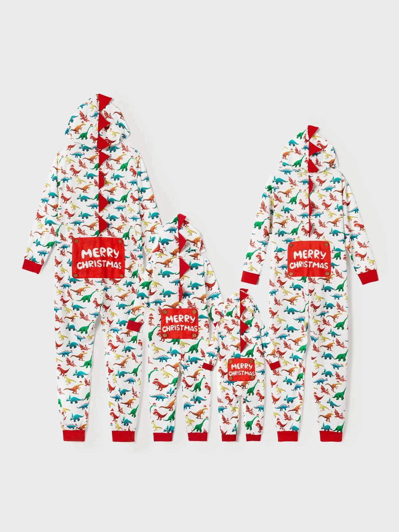 Christmas Family Pajamas With 3D Hooded Design-Original Pajamas
