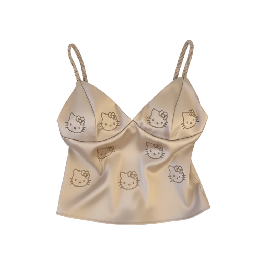 Silky Lingerie Satin Pajama Set For Women